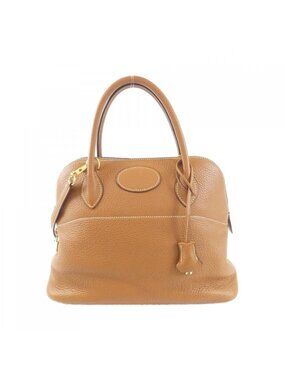 Hermes Bolide Bag Handbag Gold
